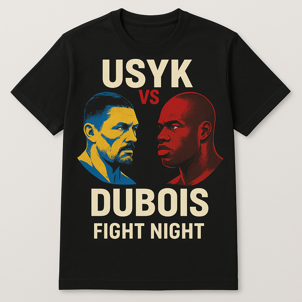 Usyk vs Dubois Fan tshirt