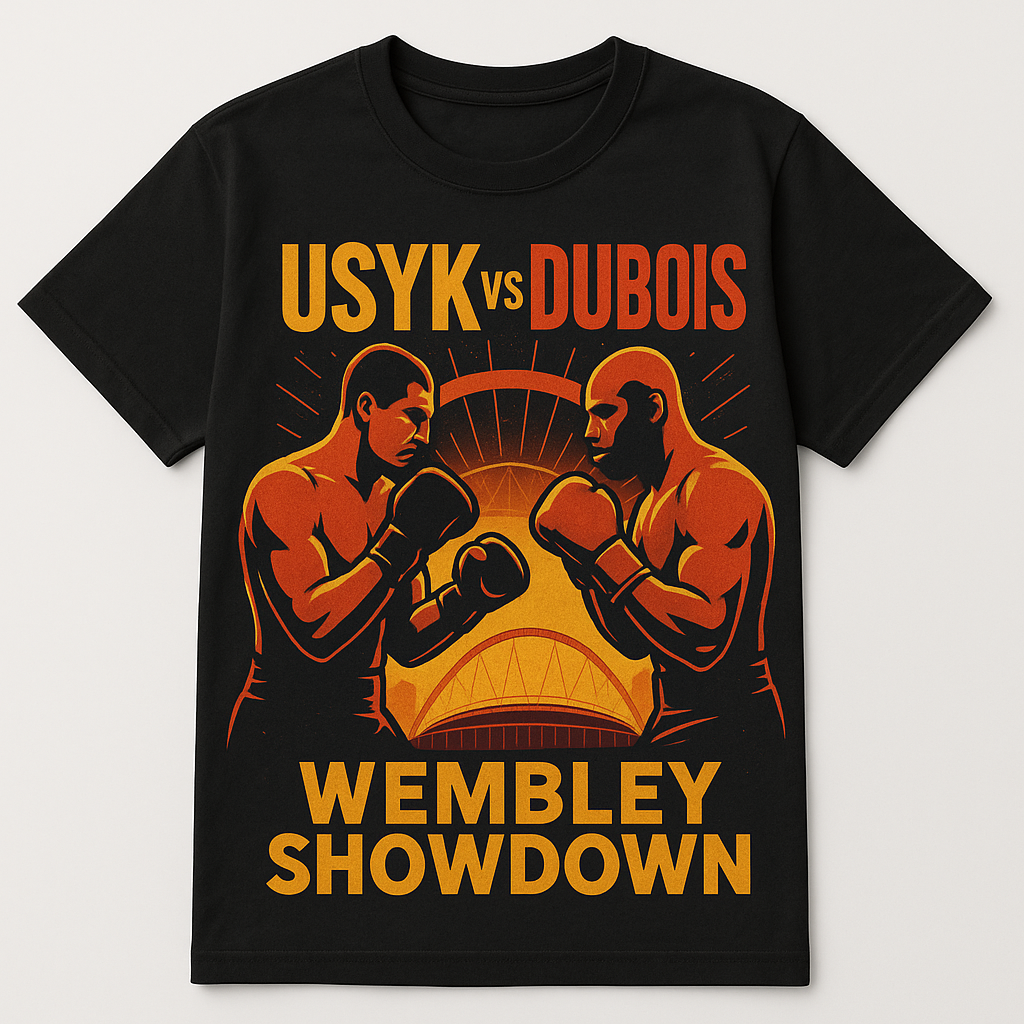 Usyk vs Dubois fight fan tshirt